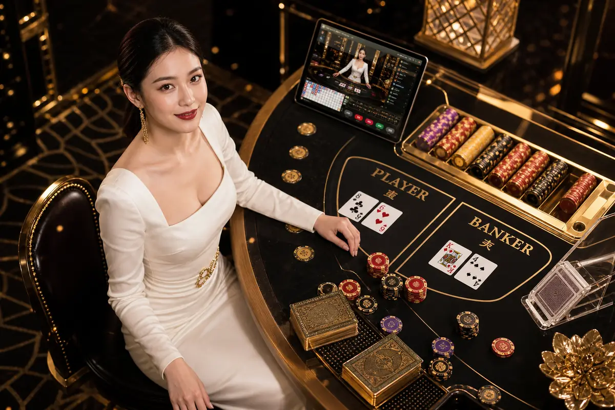 aubet77 Baccarat စားပွဲ Live ဂိမ်း